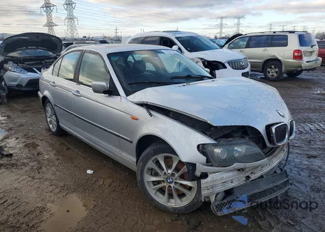 2004 BMW 330 Xi из США, поврежденный, VIN WBAEW53484PN36267